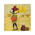 thumbnail image 1 of African Head Scarf, Elephants Sun Art, Head Wrap, 3 Sizes, by Ambesonne, 1 of 2