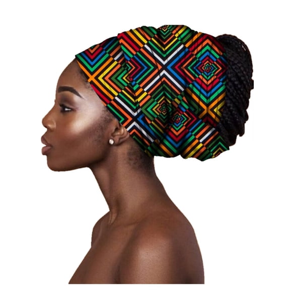 African Headwraps for Women Turbans Head Wraps Headband Wrap Head Scarf DIY AF010
