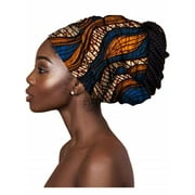 African Headwraps for Women Turbans Head Wraps Headband Wrap Head Scarf DIY AF010