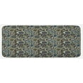 thumbnail image 1 of African Kitchen Mat, Abstract Circles and Triangles Exotic Indigenous Art Design from Timeless Culture, Plush Decorative Kitchen Mat with Non Slip Backing, 47" X 19", Multicolor, by Ambesonne, 1 of 1