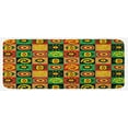 thumbnail image 1 of African Kitchen Mat, Abstract Design with Trippy Shapes Culture Hieroglyph Print, Plush Decorative Kitchen Mat with Non Slip Backing, 47" X 19", Multicolor, by Ambesonne, 1 of 1