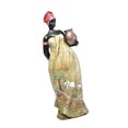thumbnail image 1 of African Lady Figurines African Statues and Sculptures for Home Decoration Tabletop Ornament Modern Decors Accents Gifts, 1 of 8