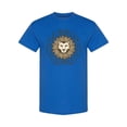 thumbnail image 1 of African Lion Head Design T-Shirt Men -Image by Shutterstock, Male 3X-Large, 1 of 2