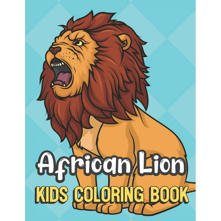 Lion Pictures For Kids To Color