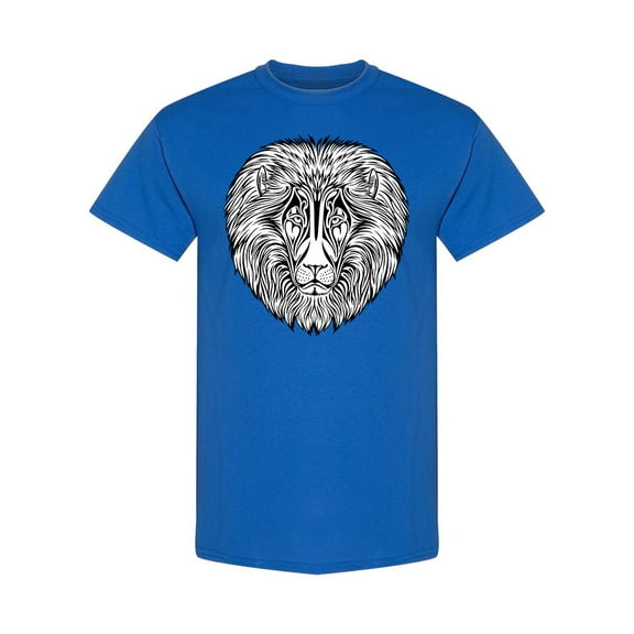 African Lion T-Shirt Men -Image by Shutterstock, Male 3X-Large