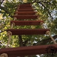 thumbnail image 1 of African Mahogany Rope Ladder - 8', for Treehouse, 1 of 1