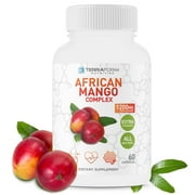 African Mango Diet Pills   Advanced Weight Loss Supplement, Natural Way to Support Fat Burn   1200mg per Serving of Pure African Mango Complex   Made in USA   1 Month