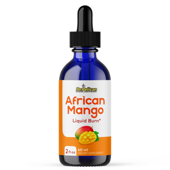 African Mango Liquid Burn Drops- Weight Loss-60ml 2fl oz-Dr.Pelican