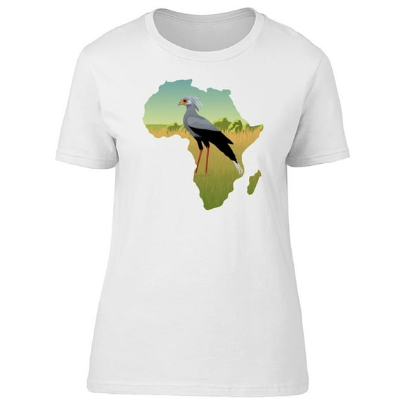 African Map (Bird) T-Shirt Men -Image by Shutterstock, Male x-Large