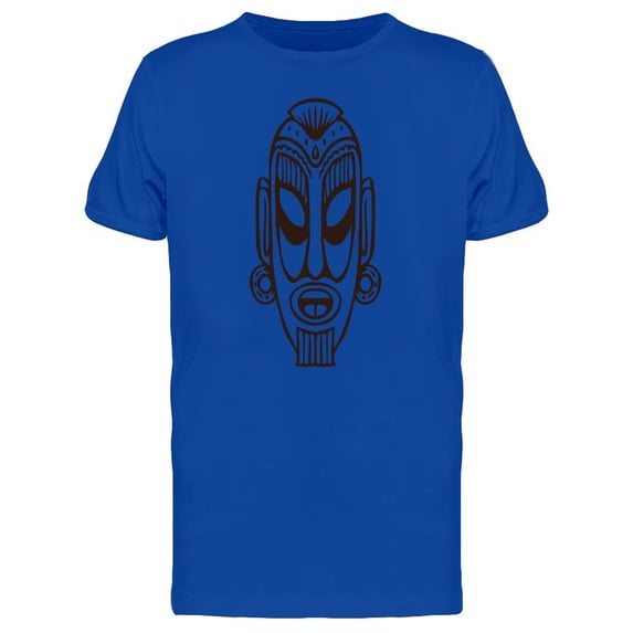 African Mask Brown Tee Men's -Image by Shutterstock