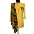 thumbnail image 1 of African Men Coat Long Sleeve Men Clothes Suit Jacket Dashiki Tops Coat Print Patchwork Blazer Wedding Dress Suit Shirt, 1 of 5