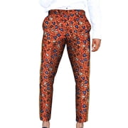 African Men Pants Ankara Blazer Trousers with Pockets WYN1965