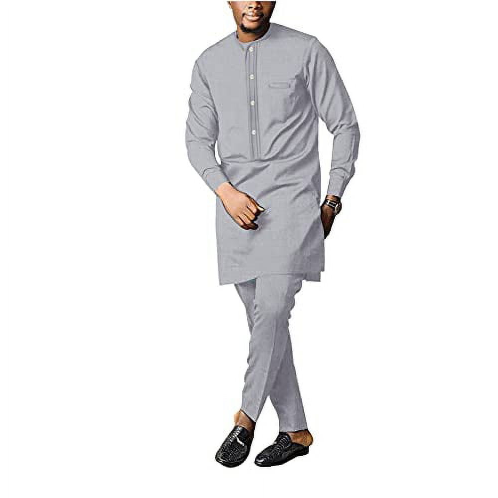 Men’s Formal Dashiki Dress Shirt