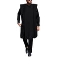 thumbnail image 1 of African Mens Clothing Traditional Agbada Robe Suits 3 pcs Set Dashiki Party Outfits WYN01992, 1 of 2