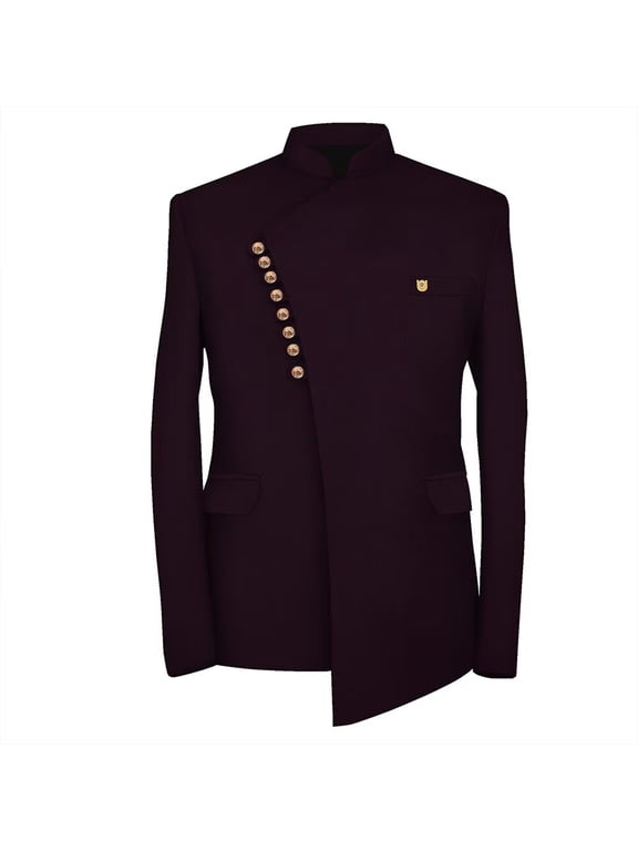 African Mens Dress Suit Jacket Party Wediing Business Blazer Coat