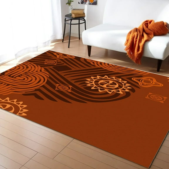 African Model Race Culture Indian Carpet Area Rug Children's Room Living Room Bedroom Large Rug Home Play ration Floor Mat