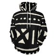 thumbnail image 1 of African Mud Cloth Black And White Men's Women New Sweatshirt Hoodie Men's Plus Size Sweatshirt Hooded Sweatshirt 3d Printed Street Men's Cloth, 1 of 6