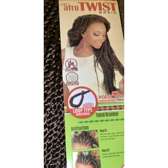 African Nature braid Cairo Afro Twist ( 1Pack ) - Style: INDTWIST-L-20 inch -Color #T1B/30