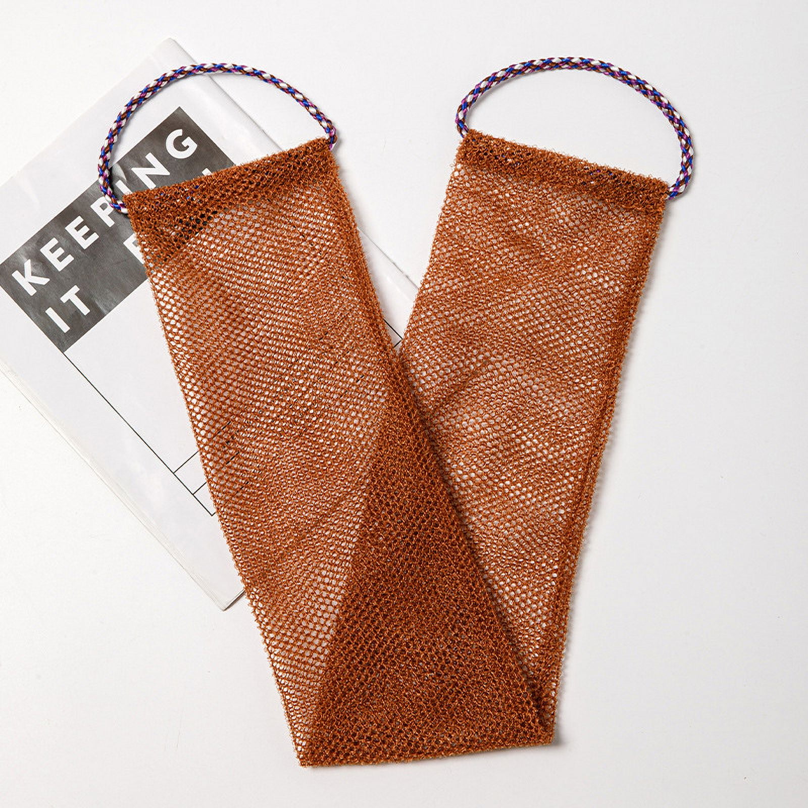 African Net Bath Sponge, 14x77cm African Net Long Bath Net Sponge ...