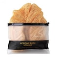 thumbnail image 1 of African Net Sponge Authentic - Exfoliating Net Sponge Real African Exfoliating Sponge with Knots - African Net Washcloths for Body Scrubber Exfoliator - Back Scrub for Shower&nbsp;45 Inch, Brown, 1 of 8