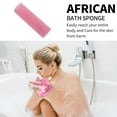 thumbnail image 1 of African Net Sponge Exfoliating Bath Towel Long Body Scrubber For Smooth Skin Shower Deep Cleansing Back Scrubber Reusable And Durable, 1 of 3