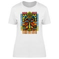 thumbnail image 1 of African Ornament Mask T-Shirt Men -Image by Shutterstock, Male Medium, 1 of 2