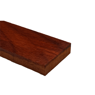 African Padauk Guitar Neck Blank – Tonewood 30" X 3" X 1" – Exotic Wood Zone (1 Piece)