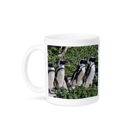 African Penguins, Cape Town, South Africa-Af42 Rbe0046 - Ralph H. Bendjebar, 15oz Mug