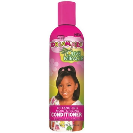 African Pride Dream Kids Detangling Moisturizing Conditioner, 12 oz (Pack of 2)
