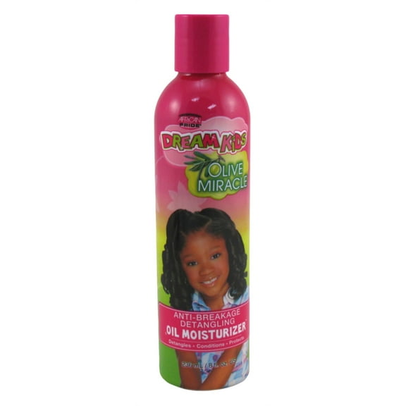 African Pride Dream Kids Oil Moisturizer 8 Ounce (236ml) (Pack of 2)