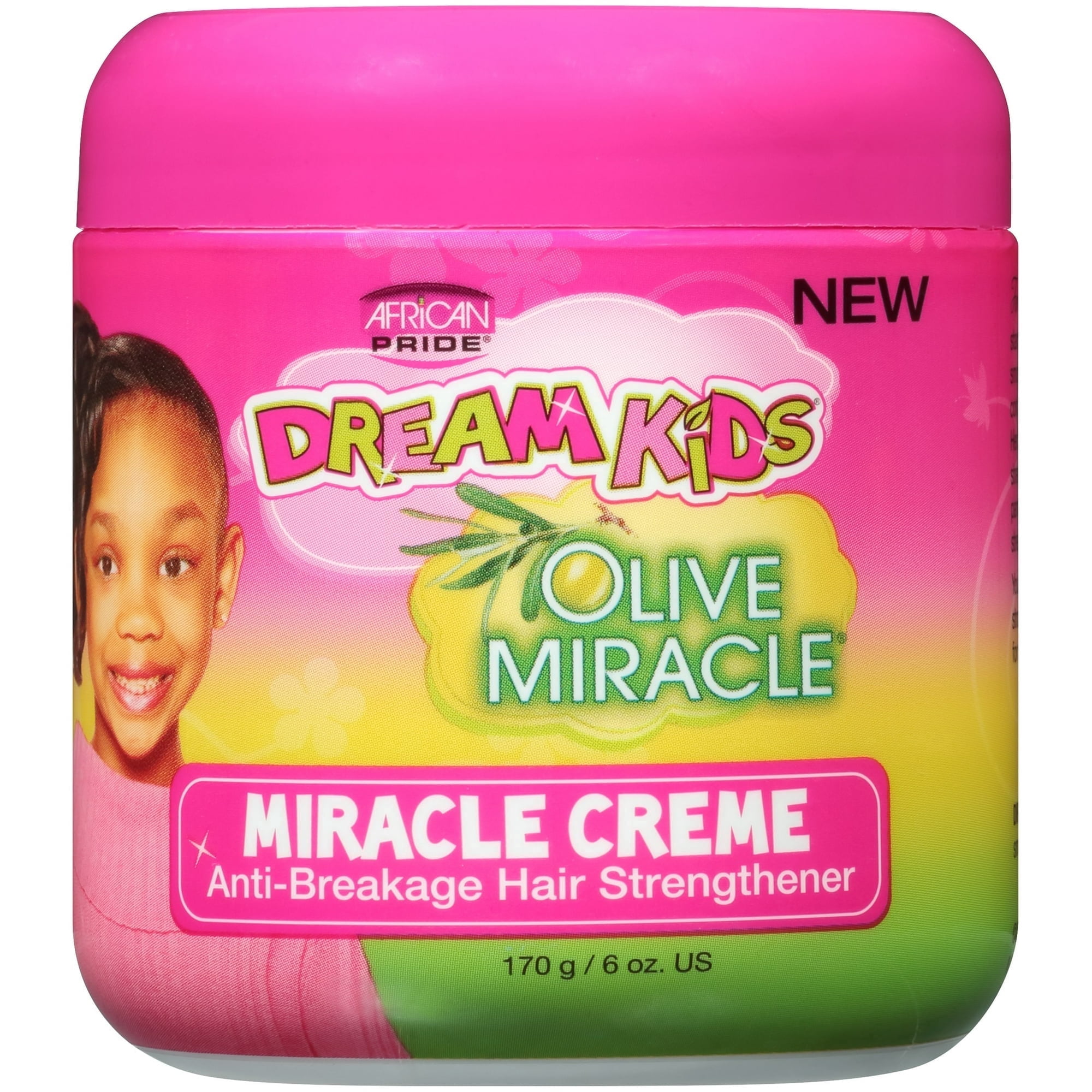 African Pride Dream Kids Olive Miracle Creme 6 oz - Walmart.com