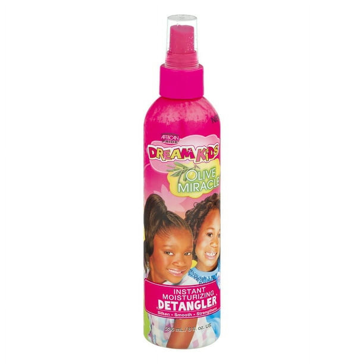 African Pride Dream Kids Olive Miracle Detangler, 8 Oz., Pack of 12