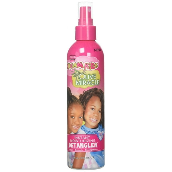 African Pride Dream Kids Olive Miracle Detangler, 8 Oz.
