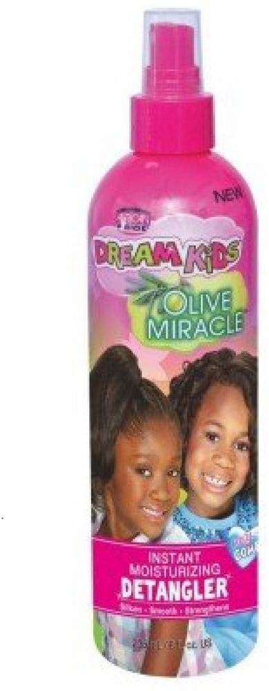 African Pride Dream Kids Olive Miracle Detangler 8 oz (Pack of 2)