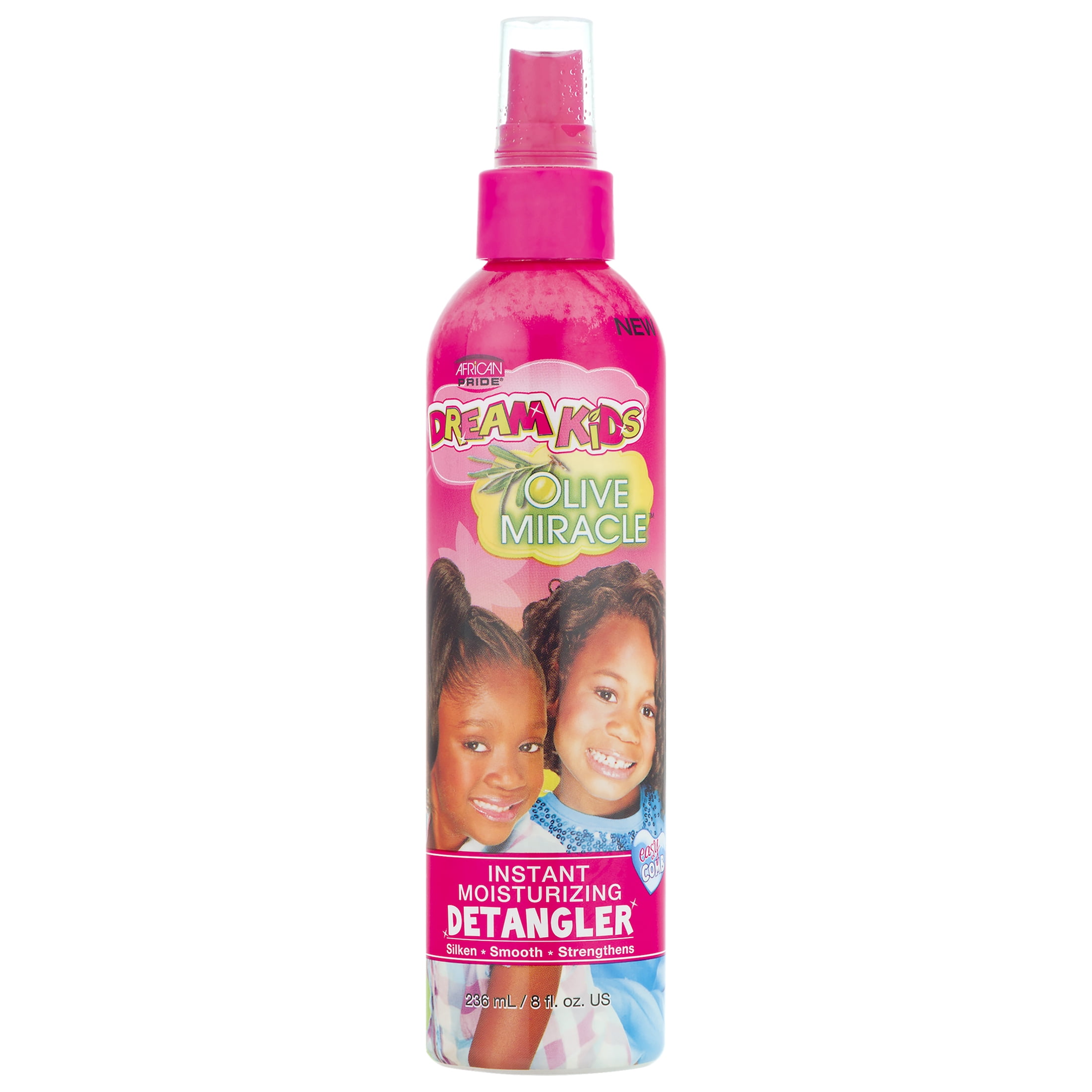 African Pride Dream Kids Olive Miracle Detangler, Oil Mositurizer, 8 oz