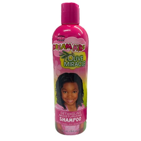 African Pride Dream Kids Olive Miracle Detangling Moisturizing Shampoo (12oz) Hair Care