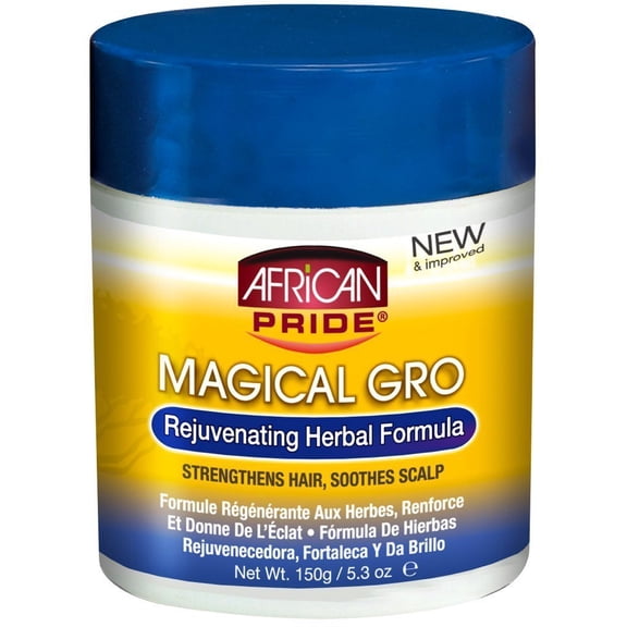 African Pride Magical Gro Rejuvenating Herbal Hair Formula, 5.3 Oz, 2 Pack
