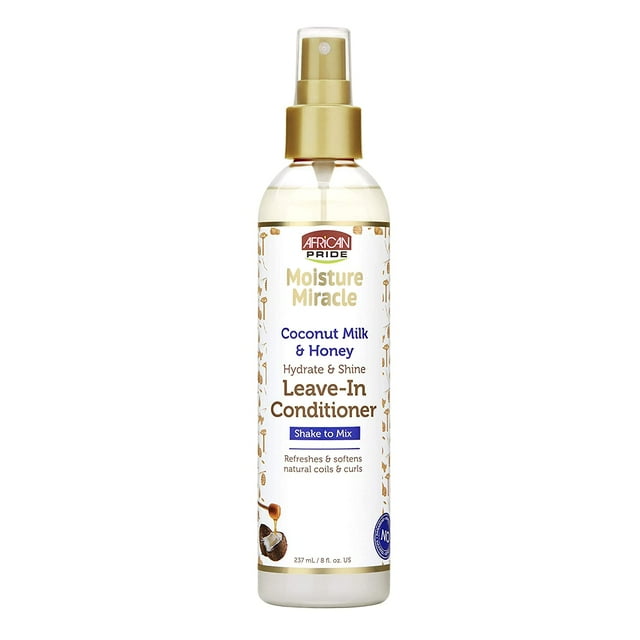African Pride Moisture Miracle Coconut Milk & Honey LeaveIn