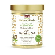 African Pride Moisture Miracle Hair Curl Defining Gel 18 Oz.