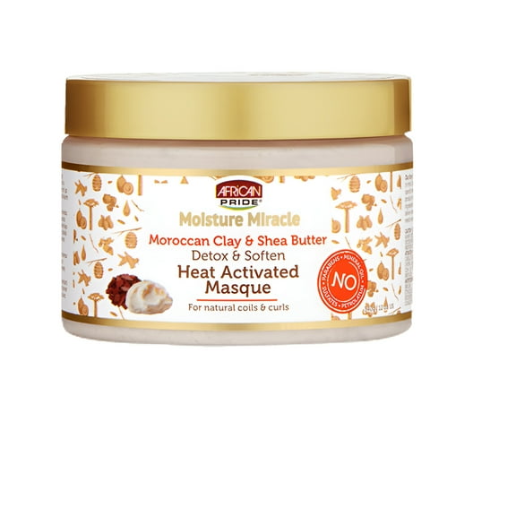 African Pride Moisture Miracle Moroccan Clay & Shea Butter Masque