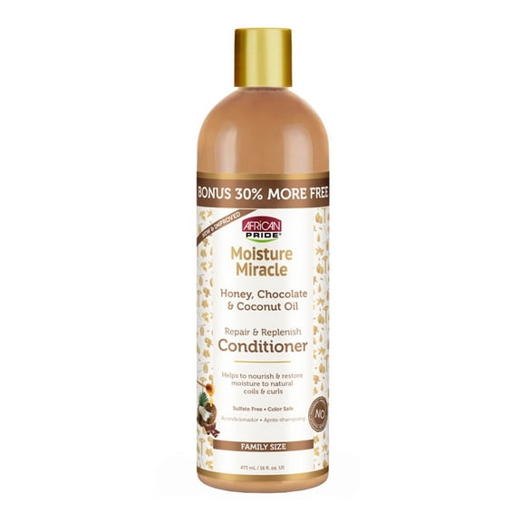 African Pride Moisture Miracle Repair And Replenish Conditioner, 16 Oz, 3 Pack