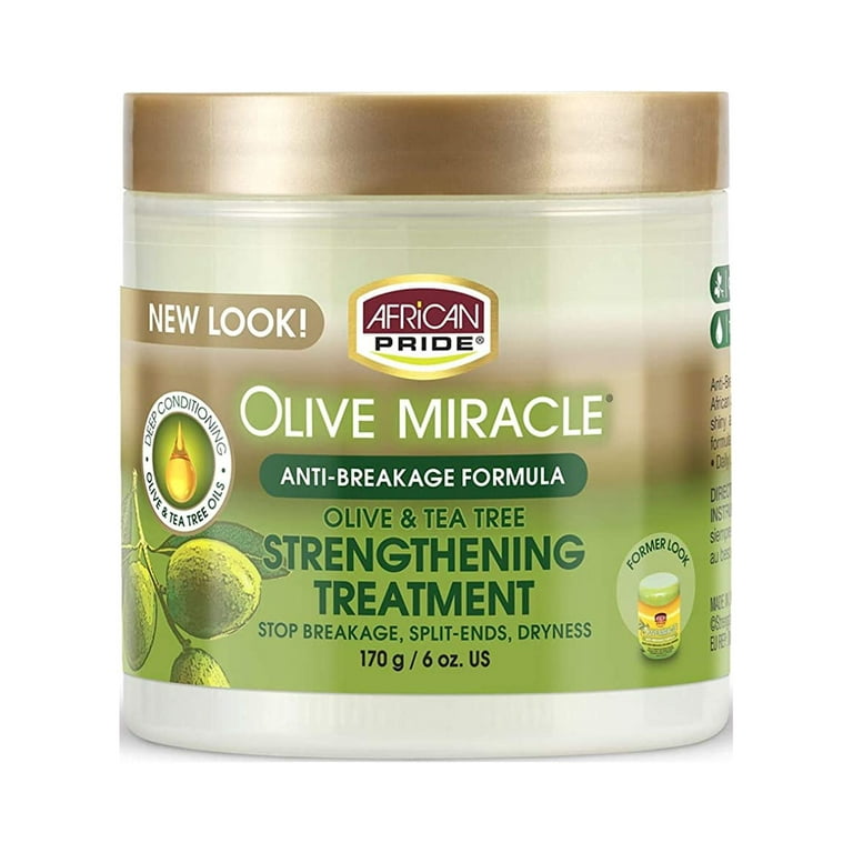 AFRICAN PRIDE Olive Miracle Creme Anti-Breakage (6oz) AFRICAN PRIDE Olive Miracle Creme Anti-Breakage (6oz)