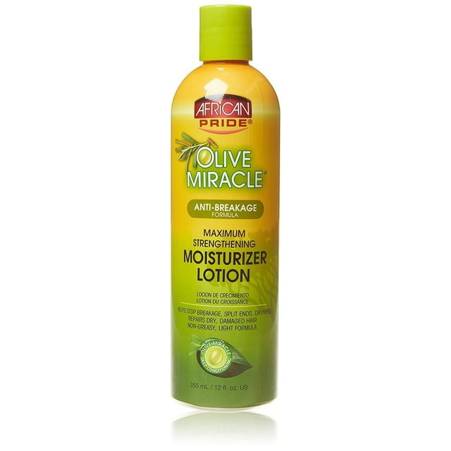 African Pride Olive Miracle Moisturizing Anti-Breakage Formula 12 fl oz