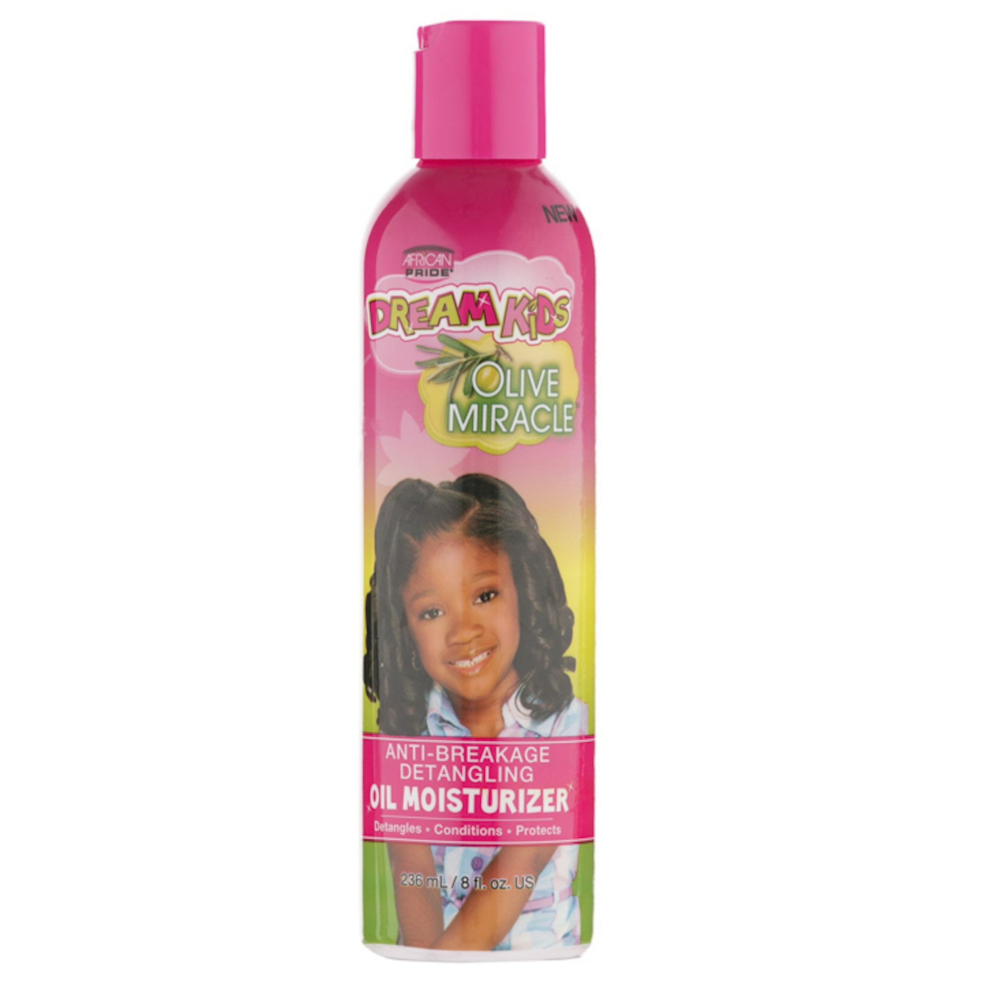 African Pride Olive Miracle Dream Kids Cream, 8 fl oz, Dry Hair