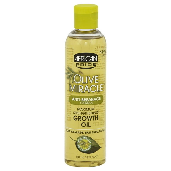 African Pride Olive Miracle Growth Oil, 8 Oz.