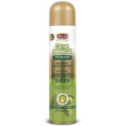 African Pride Olive Miracle Growth Sheen, 8 Oz., Pack of 2