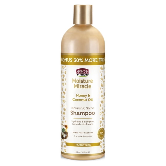African Pride Shampoo Honey & Coconut Oil 16oz
