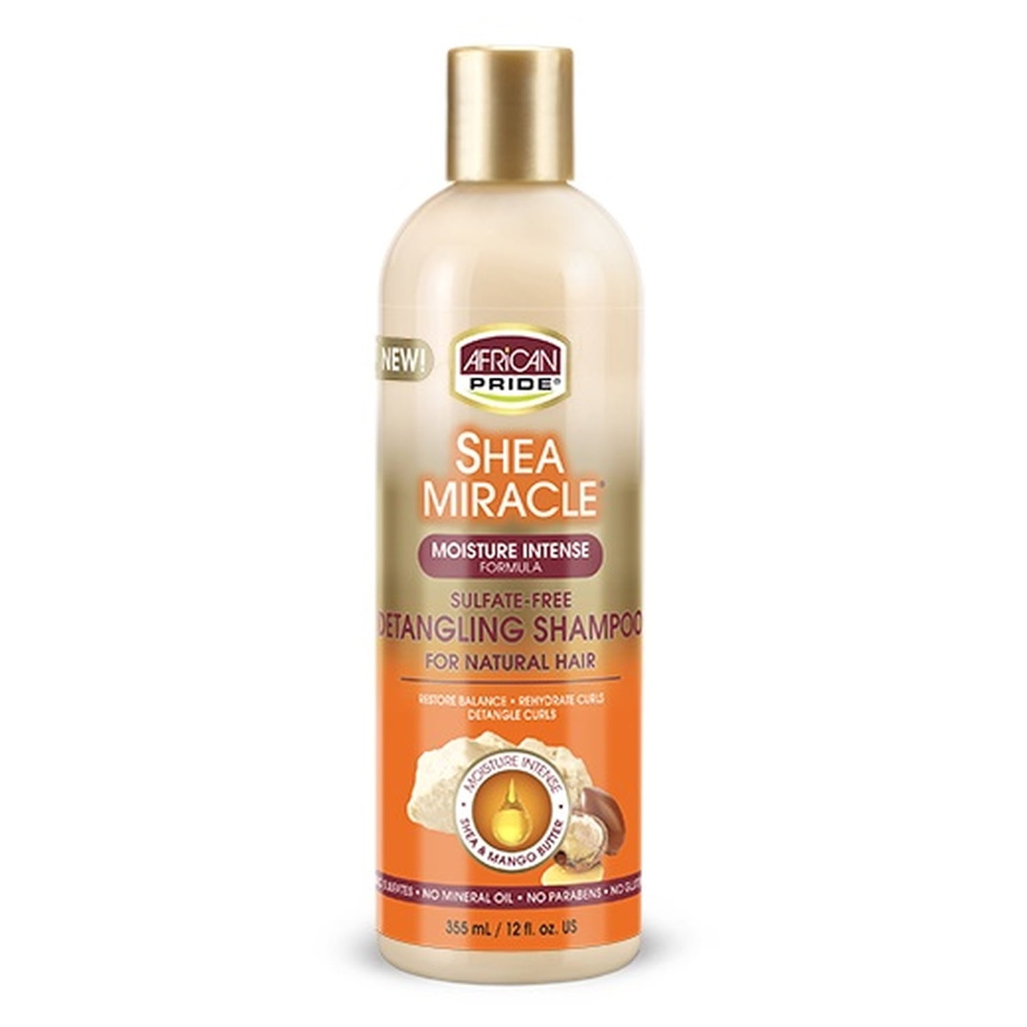 AFRICAN PRIDE Shea Miracle Detangling Shampoo (12oz) AFRICAN PRIDE Shea Miracle Detangling Shampoo (12oz)