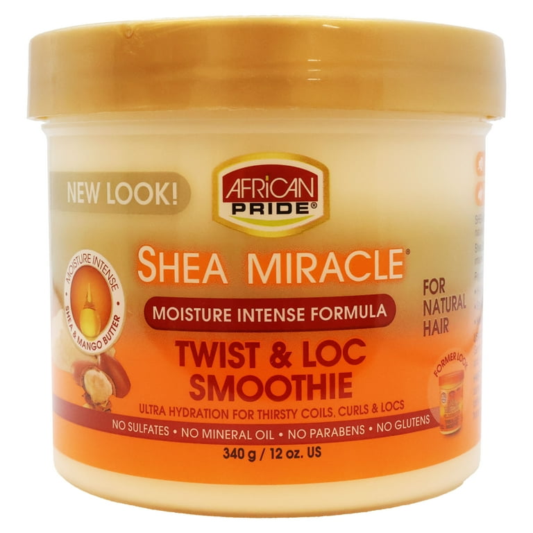 AFRICAN PRIDE Shea Miracle Twist & Loc Smoothie (12oz) AFRICAN PRIDE Shea Miracle Twist & Loc Smoothie (12oz)