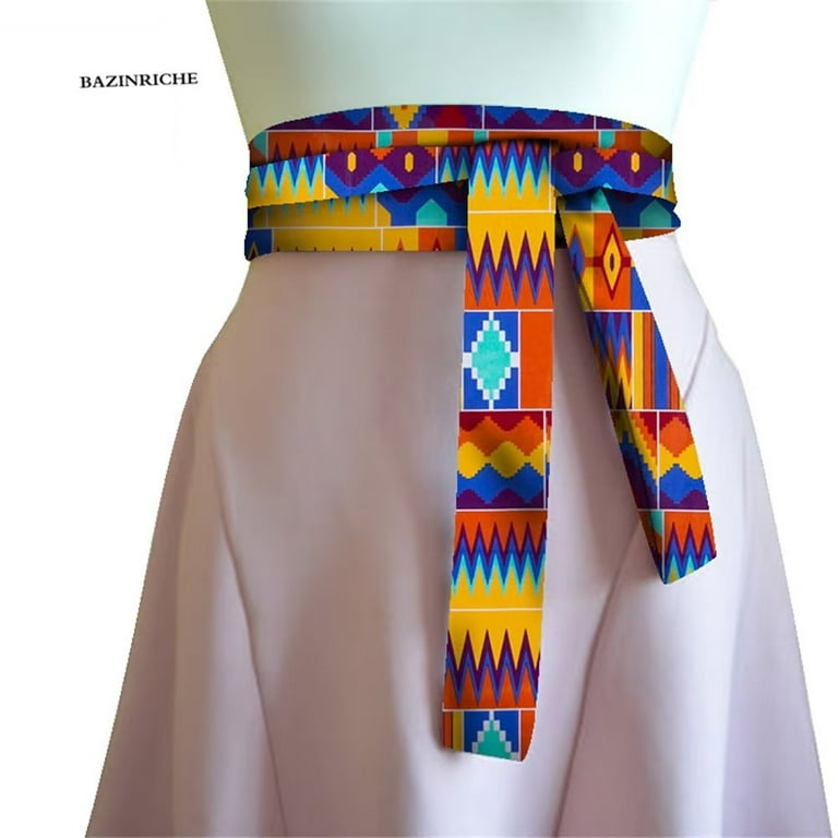 African Print Obi Ankara Belt for Women Dress Belt Gift Handmade Statement  Belt Accessory WYX30